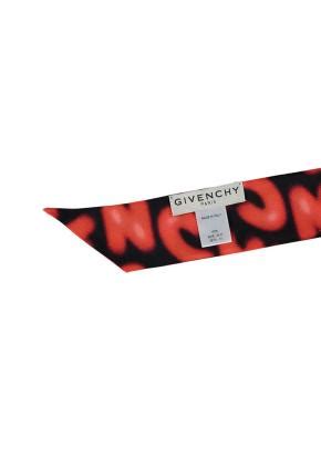 givenchy red scarf|Givenchy twilly.